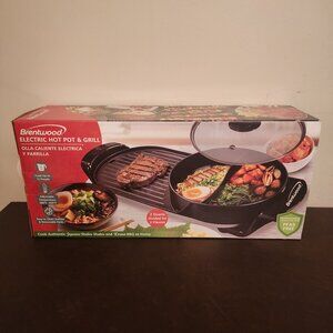 Brentwood Electric Hot Pot & Grill is a versatile kitchen appliance